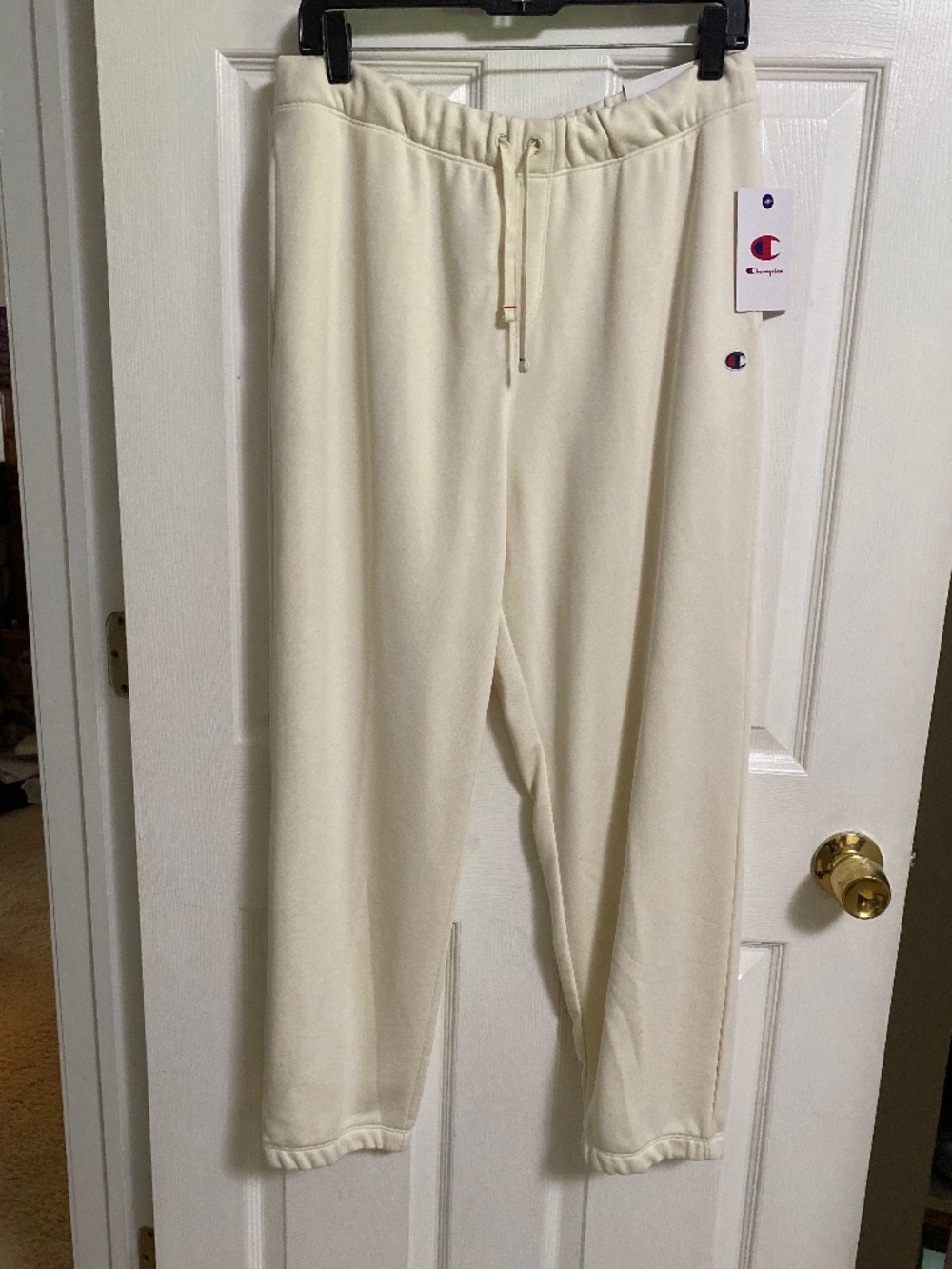Champion game day sweats. Off white NWT